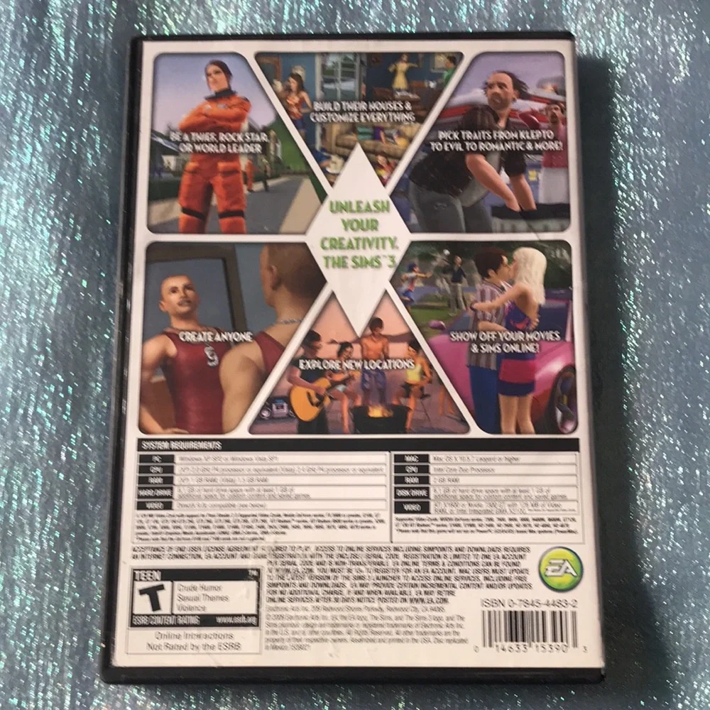 3/$25 The Sims 3 for PC or Mac